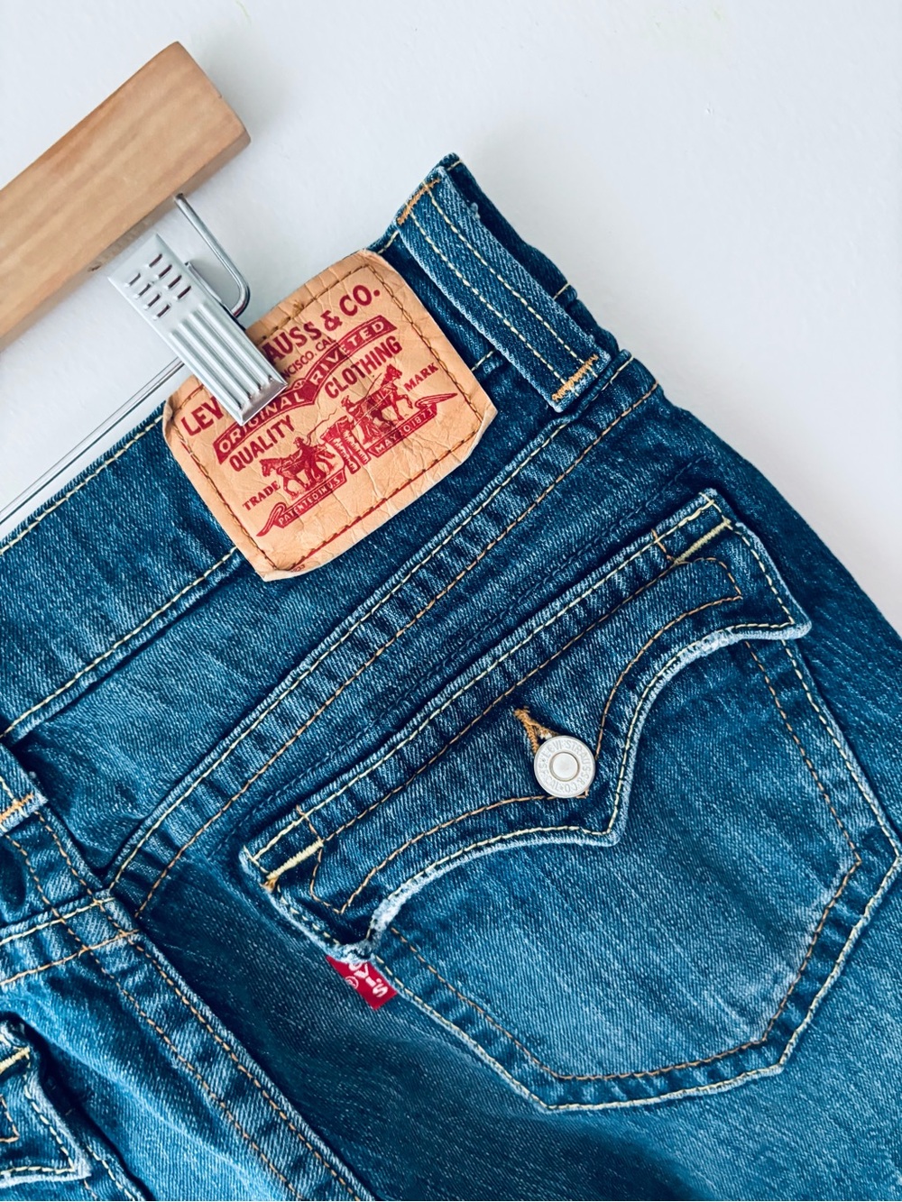 Vintage Levis 542 Low Rise Flare Jeans Y2K Women’s 12M Denim flair Levi’s